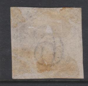 New South Wales 1854 QV 6d Diadem Sc#29 Used