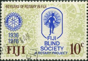 Fiji 1976 SG530 10c Rotary FU