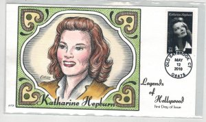 2010 COLLINS HANDPAINTED 4461 ACTRESS KATHERINE HEPBURN LEGENDS OF HOLLYWOOD