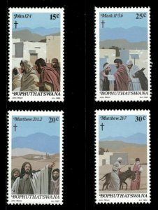 Bophuthatswana 1982 - Easter, Biblical Art - Set of 4v - Scott 88-91 - MNH