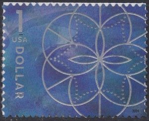 5853 Floral Geometry MNH