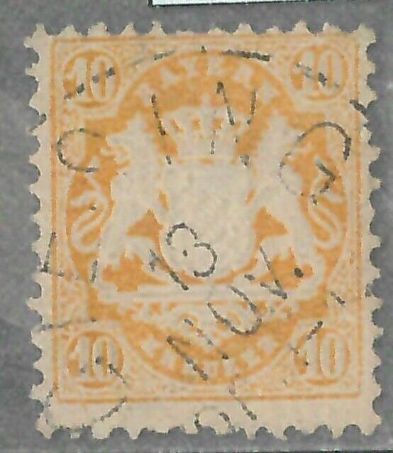78019 - BAYERN - Very Fine USED STAMP: Michel # 29 Xa - Certificate by M. Brettl