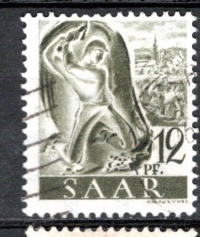 Saar - Scott # 172, used