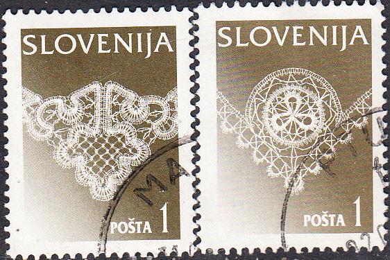 Slovenia #261-262 Used