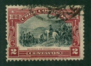 Chile 1910 #84 U SCV (2022) = $0.75