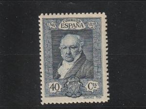 Spain  Scott#  394  MH