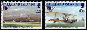 FALKLAND ISLANDS SG840/1 1999 PHILEX FRANCE 99 USED