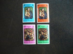 Stamps - British Honduras - Scott# 247-250 - Mint Never Hinged Set of 4 Stamps