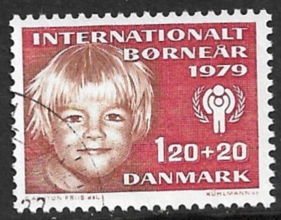 DENMARK 1979 IYC International Year of the Child Semi Postal Sc B58 VFU