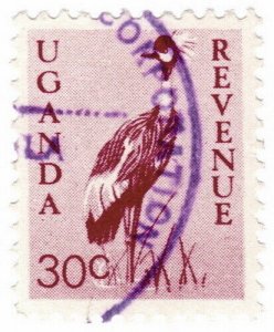 (I.B) KUT Revenue : Uganda Duty 30c (1967)