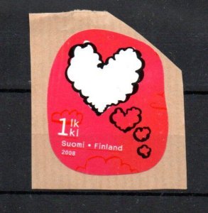 FINLAND - 2008 - HEART - SMOKE CLOUDS - Used - Unstucked -