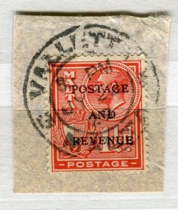 MALTA; 1928 early GV issue fine used Postmark Piece