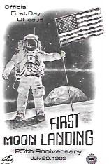 US 2841a  FDC  First moon landing.