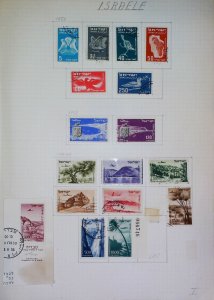 Israel Stamps Air Post 1950-1956 MNH** and Used LR106P39-