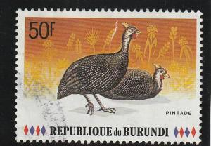 Burundi  Scott#  665  Used
