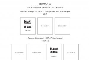 ROMANIA STAMP ALBUM PAGES 1858-2011 (847 PDF digital pages)