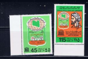 Libya 871-72 NH 1980 set 