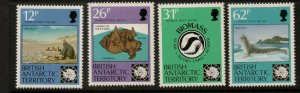 BRITISH ANTARCTIC TERR. SG196/9 1991 ANTARCTIC TREATY  MNH