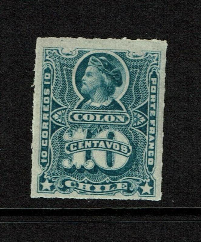 Chile SC# 23 Mint Hinged / Light Gum Tone - S7343