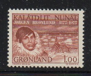 Greenland Sc 106 1977 Bornlund stamp mint NH