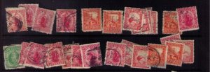 New Zealand Used Lot Sc 99 x3 With Others Many Duplicates 1901/1941 Approx.80 Ea