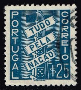 Portugal #566 All for the Nation; Used (0.45)