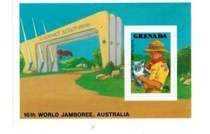 Grenada - 1988 - World Jamboree - Souvenir Sheet - MNH (Scott#1596)