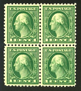 U.S. #538 MINT Block OG NH 