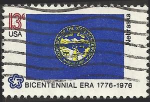 # 1669 USED STATE FLAG NEBRASKA
