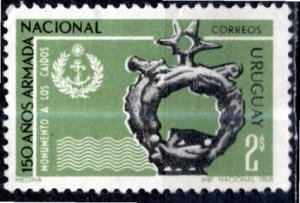 Uruguay; 1968; Sc. # 760; Used Single Stamp