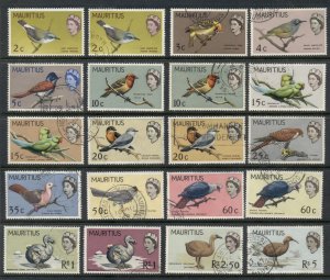 Mauritius 1965-68 Pictorials Birds Asst MLH/FU