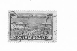 FRENCH MOROCCO C14 USED BIN$ 0.80