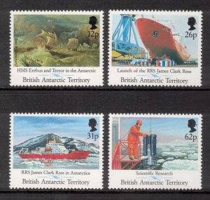 BRITISH ANTARCTIC 1991 Ship James Clark Ross'; Scott 184-87, SG 20...