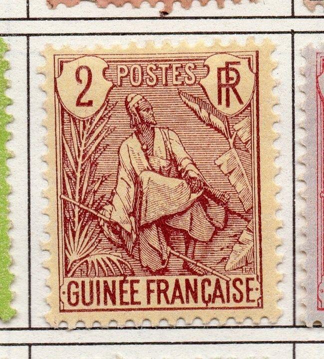 French Guinea 1904 Early Issue Fine Mint Hinged 2c. 193445