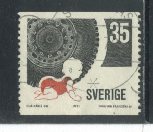 Sweden 896  Used (1