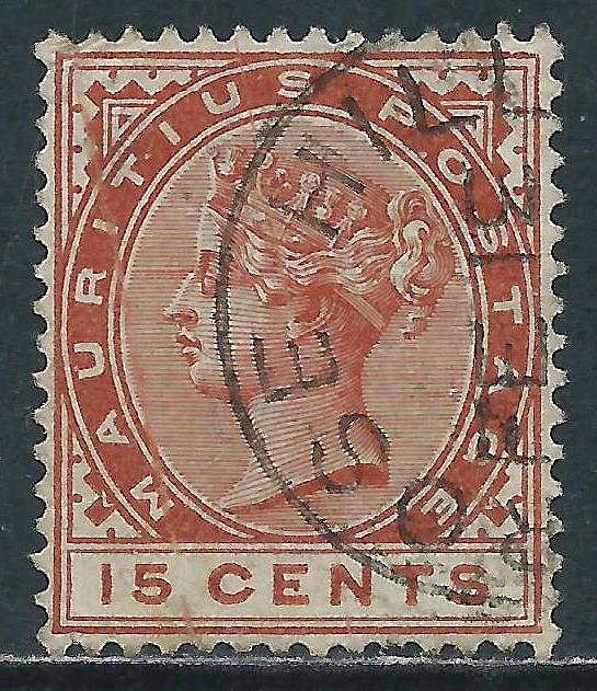 Mauritius, Sc #80, 15c Used