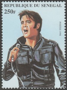 SENEGAL 1999 SCOTT # 1350. MINT. ELVIS PRESLEY. # 3