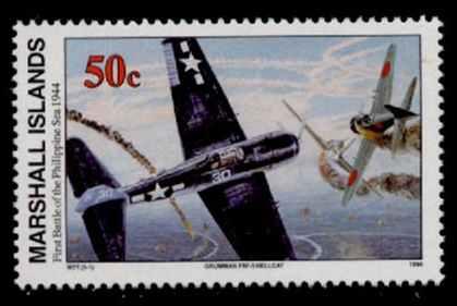 Marshall Islands 491 MNH Aircraft, Battle