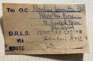 1943 Polish Air Force In England Postcard Cover To Czechoslovakian Forces