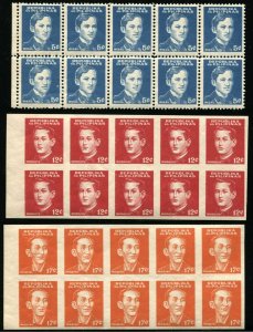 Philippines Occupation Stamps #N32 #N33a #N34a Postage Collection 1944 Mint NH