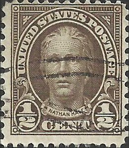 # 653 Used Olive Brown Nathan Hale