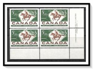 Canada #413 postal Service Plate Block Pl 1-1 MNH
