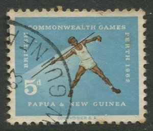 STAMP STATION PERTH Papua New Guinea #172 General Issue Used 1962 CV$0.30