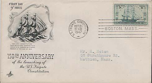 United States, First Day Cover, Ships, Military Related