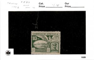 Venezuela, Postage Stamp, #289 Mint LH, 1928
