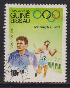 Guinea-Bissau 493 Olympic Running 1983