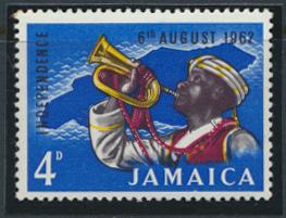 Jamaica SG 194  Mint Light Hinge  SC# 182  Independence  see details