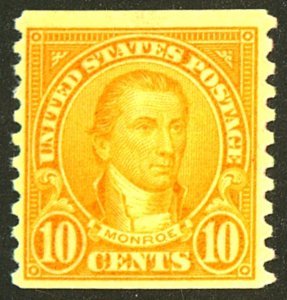 U.S. #603 MINT OG LH