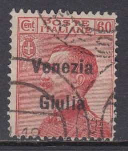 Italy - Venezia Giulia - Sass. 28 used cv 420$