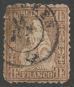 SWITZERLAND 50 USED CV120 P467-3